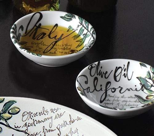 Rosanna Rosanna Olive Oil Set of 4 Dipping Dishes, Gift-boxed