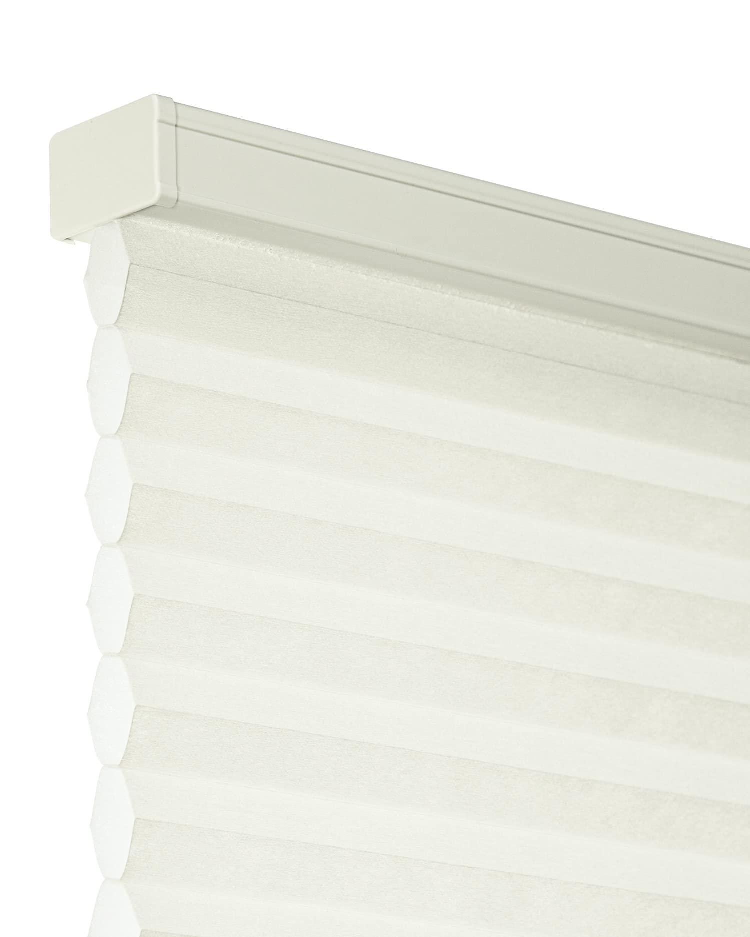 CHICOLOGY CHICOLOGY Cellular Shades, Window Blinds Cordless, Blinds for Windows, Window Shades for Home, Door Blinds, Window Coverings, Cellular Blinds,Neutral White (Light Filtering), 30.25" W x 72" H