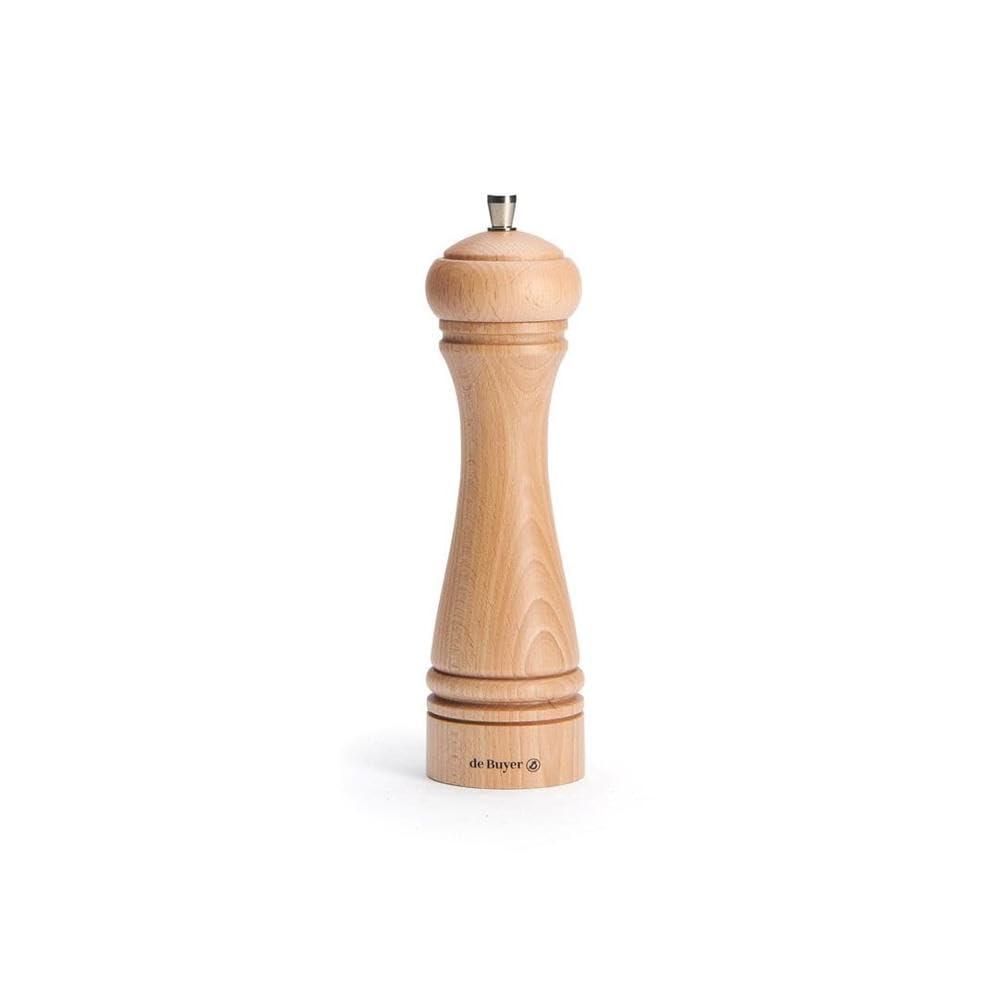 De Buyer Marlux 8-1/4-Inch Beechwood Pepper Mill, Natural
