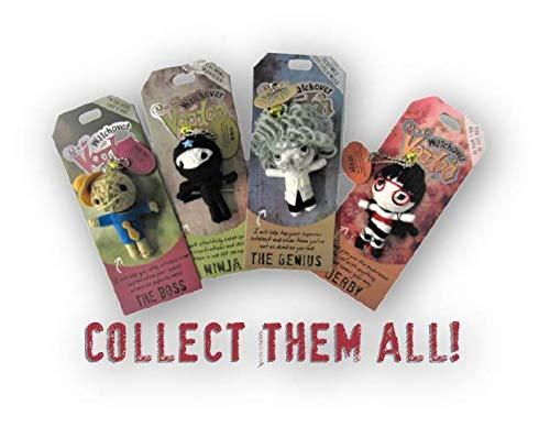 Watchover Voodoo Watchover Voodoo 3-Inch Baller Keychain - Handcrafted Gift to Bring Good Luck and Positivity Everywhere You Go