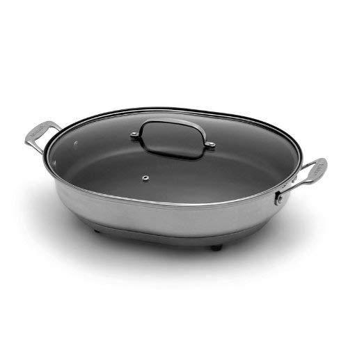 Cuisinart Cuisinart CSK-150 1500-Watt Nonstick Oval Electric Skillet,Brushed Stainless