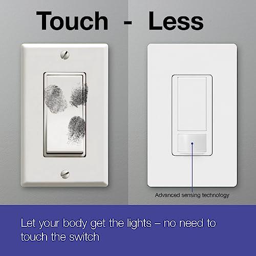 Lutron Lutron Maestro Motion Sensor Switch | 2 Amp, Single Pole | MS-OPS2-PD | Palladium