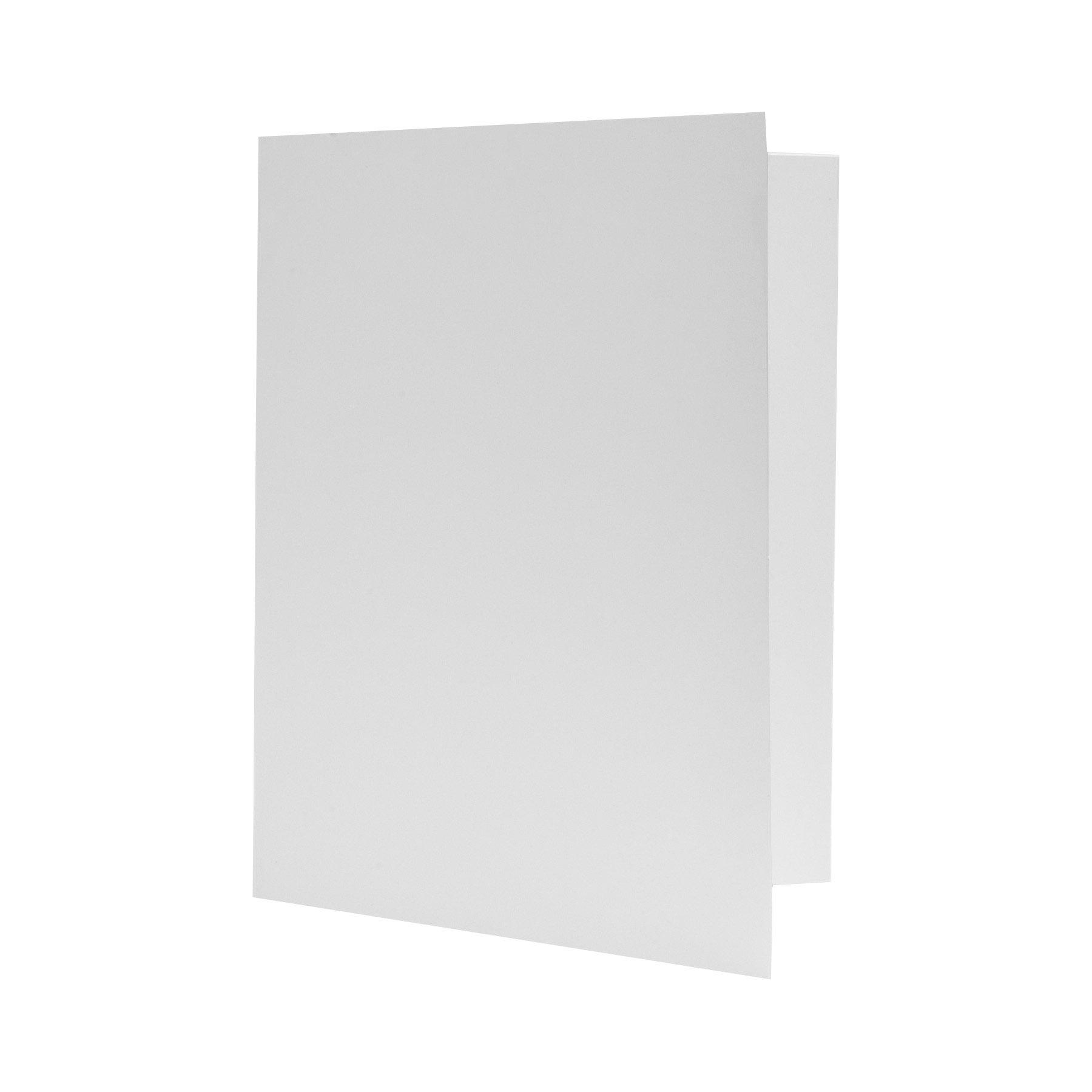 Neil Enterprises Inc. Neil Enterprises Inc. 5\" x 7\" Blank White Photo Folders - Pack of 100
