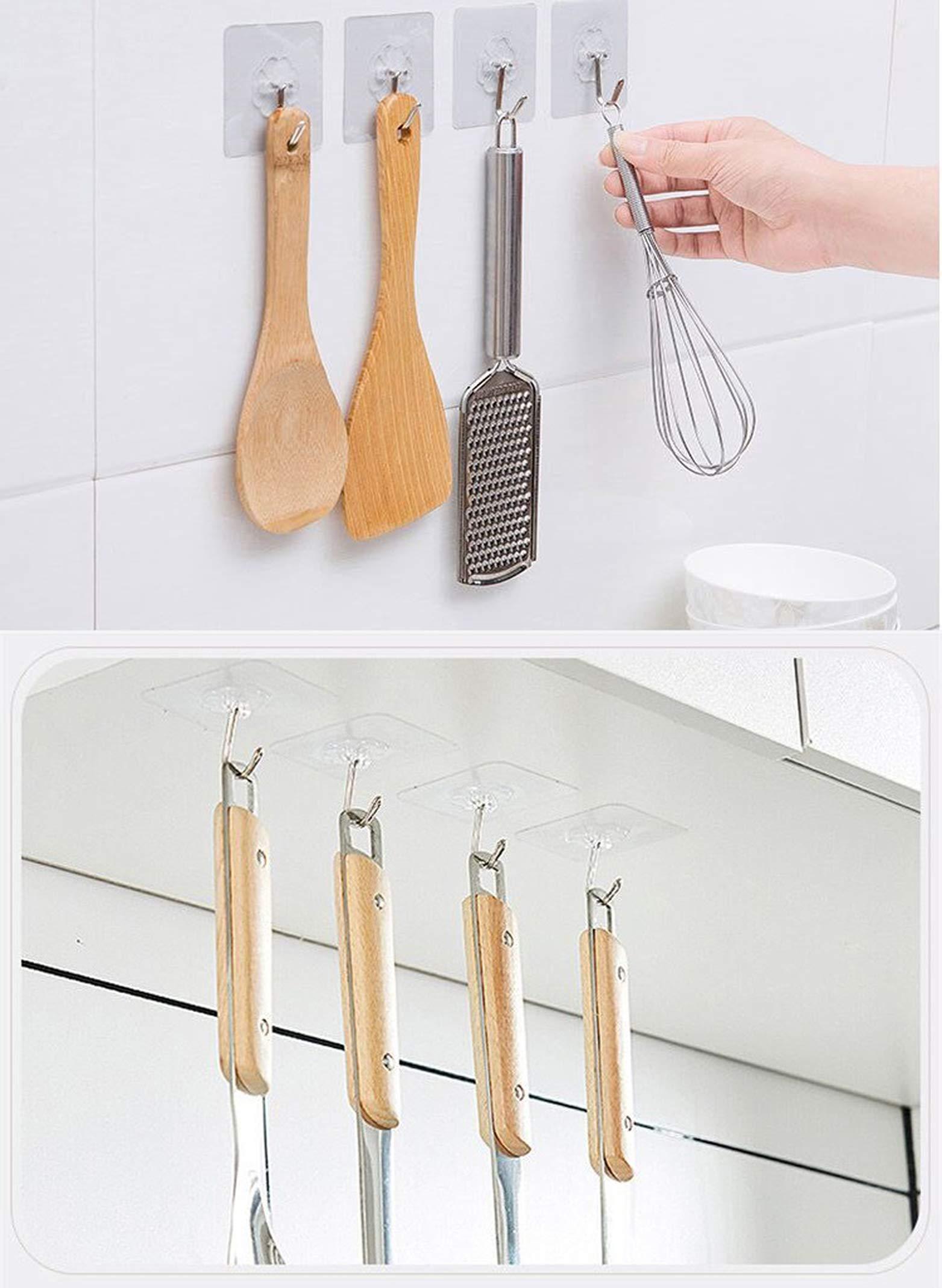 wertyu Wooden Spoons for Cooking, 6-Piece 12 Inch Bamboo Utensil Set Wood Spatula Spoon Nonstick Kitchen Utensil Set Premium Quality Housewarming Gifts Wooden Utensils for Everyday Use