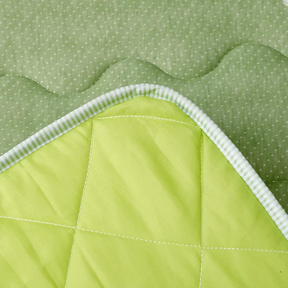 HomeLoft Basics Foldable Futon Mattress Korean Tatami Mattress Topper Portable Sleeping Pad Student Dormitory Double Single Roll Up Mattress for Floor Guest Camping Adult Children,Cow 3cm,King(180x200cm)