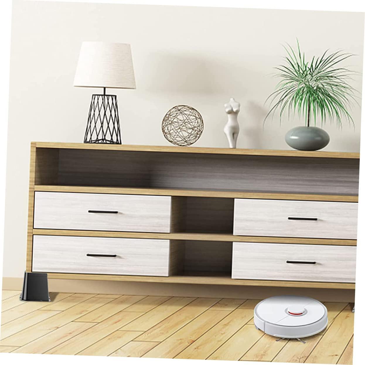 TOKIDNY TOKIDNY 4pcs Furniture Risers Non Slip Bottom for Sofa Couch Chair Bed Ideal Table Lift and Chair Riser for Increased Height