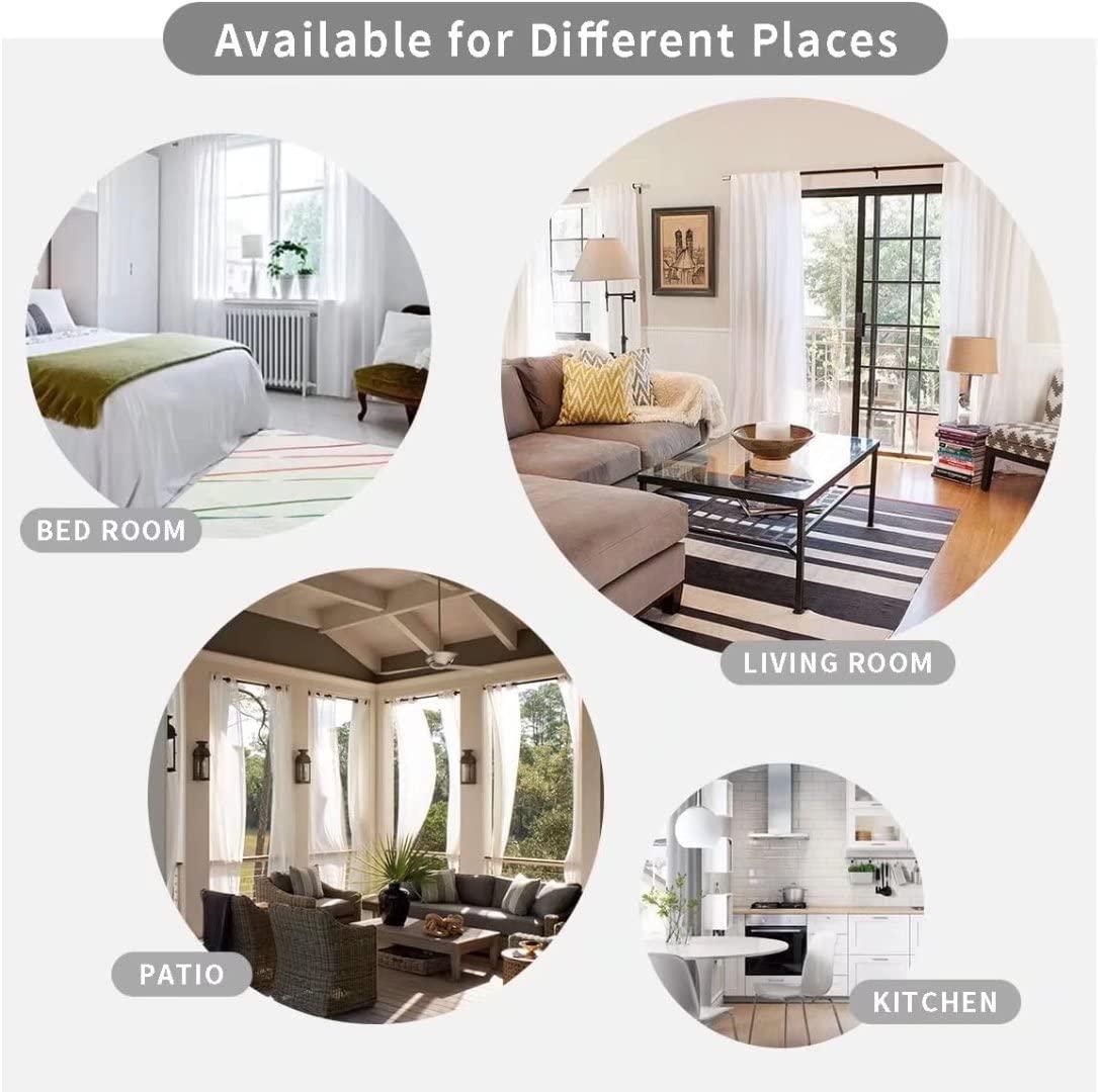 FCDM Blue Rose Window Curtain,Turquoise Rose Bathroom Set Decor Blackout Curtains Royal Blue Gray Home Bedroom Living Room Grommet Thermal Insulated Window Curtain/Drapes Panel 42x63 in