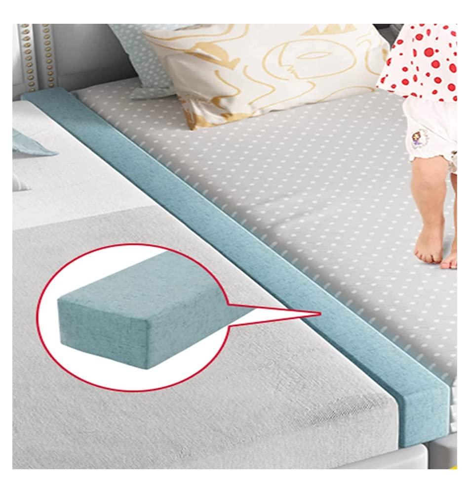 ydhgifd Bed Wedge Pillow Headboard Cushion Bed Gap Filler Mattress Mattress Gap Filler Headboard Pillow Fill The Gap Bed Wedge Pillow Stopper Soft Gap Headboard (Color : Gray, Size : 20X18X50cm)