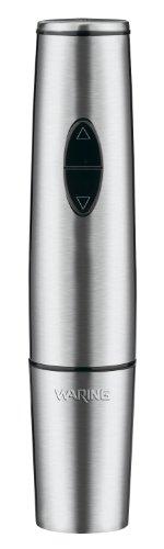 Waring Waring Commercial WWO120 Portable Electric Wine Bottle Opener with Recharging Station,Silver