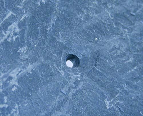 Edma EDMA - MAT Roofing Slate Cutter with Hole Punch - 35 mm Blade - Roofers Tool - Perfect for Cutting, Punching and Trimming Roof Slate Tiles - Lightweight and Compact - 031055 - Soft Grip Handles