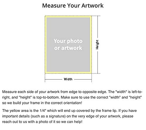 Frame It Easy Frame It Easy 15 x 19 1/2 Black Frame (Wilton) 15x19.5 inches