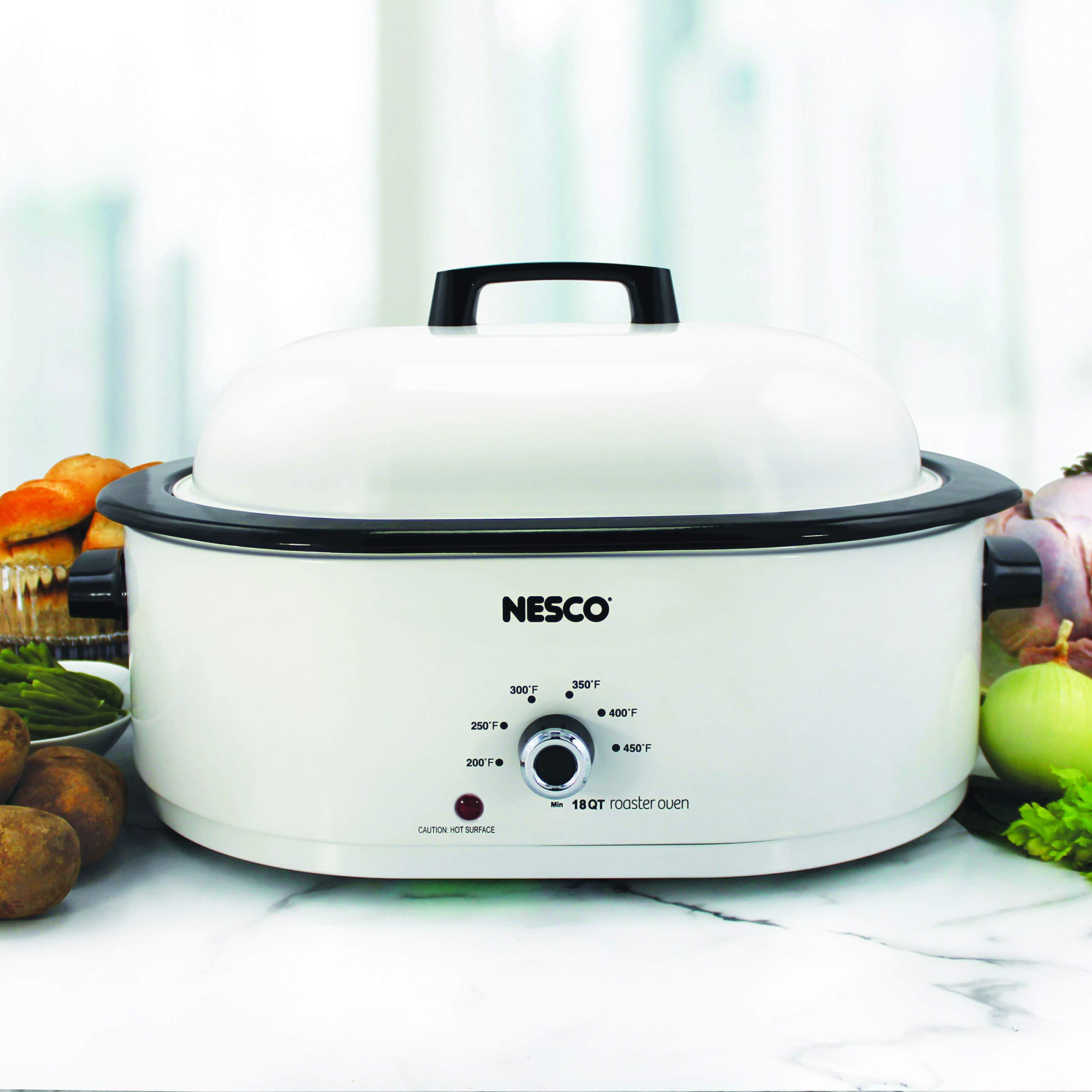 Nesco Nesco MWR18-14 Roaster Oven, 18 Quart, White