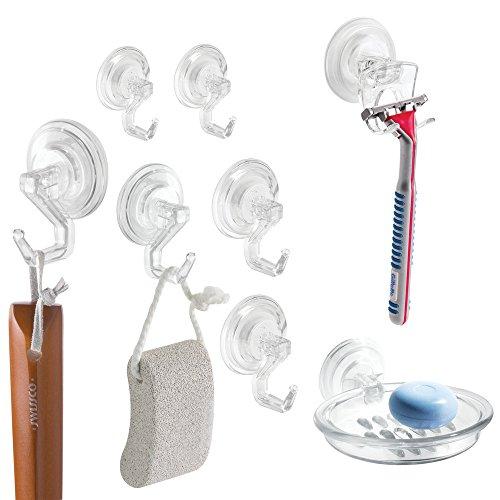 InterDesign InterDesign Power Lock Suction, Soap Holder, Clear