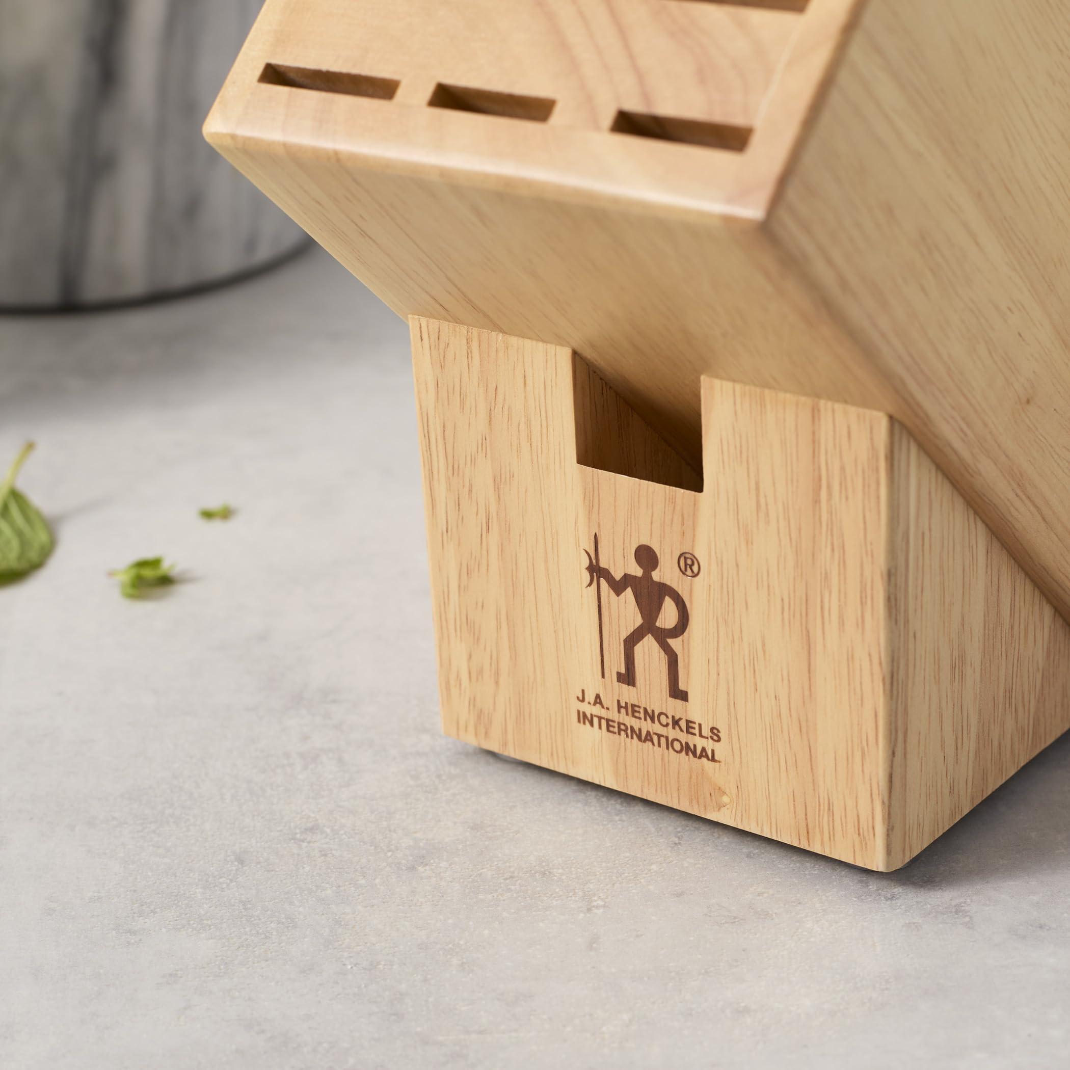 HENCKELS HENCKELS Hardwood Knife Block, Knife Storage, 11-slot