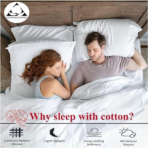 Silentnight Split King Sheets for Adjustable Beds 100% Egyptian Cotton 1000 Thread Count Sheets - 5Pcs Split King Sheet Set 18\" Inch Deep Pocket - Sage Solid