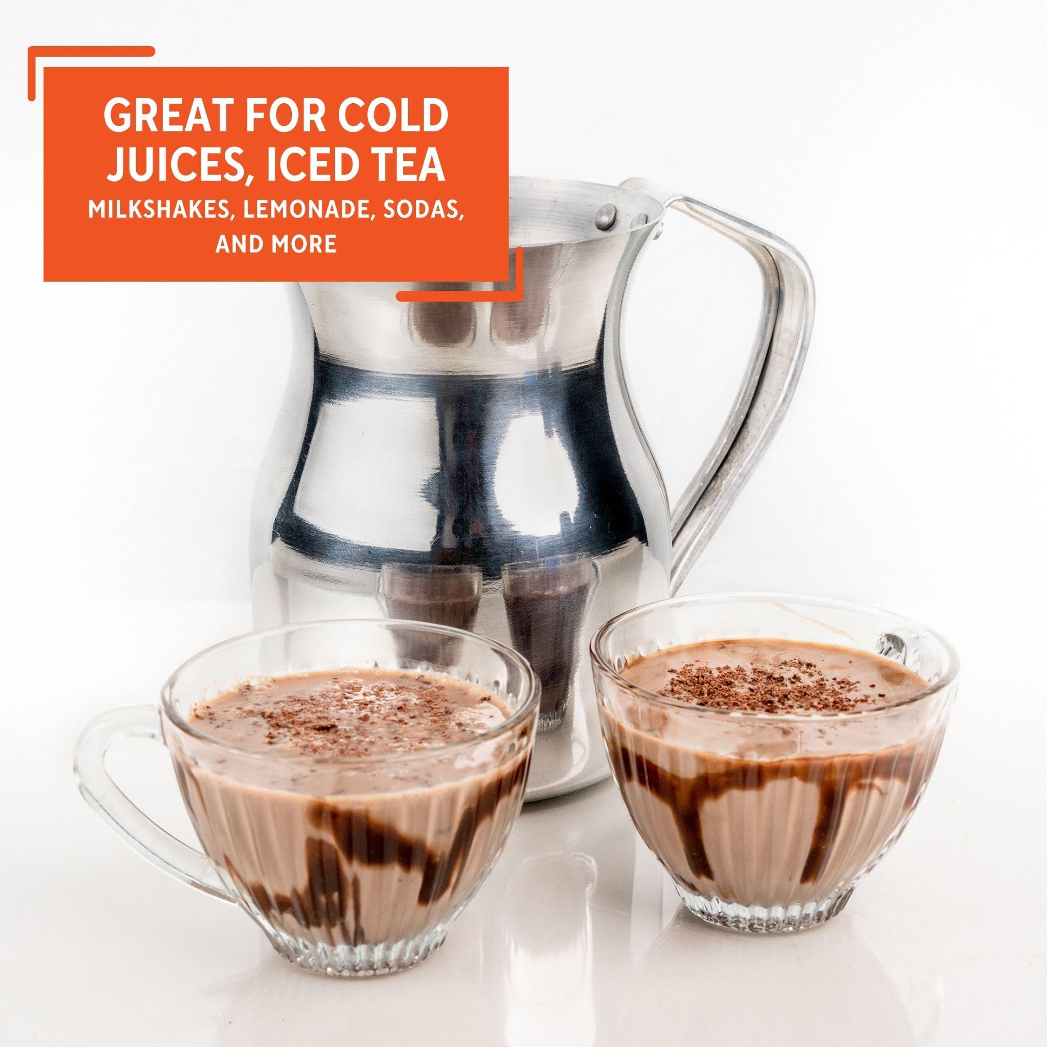 Imusa Imusa Aluminum 2-Quart Chocolatera, Silver