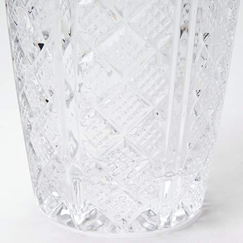???????? Toyo Sasaki Glass Flower Base, Approx. 3.1 x 6.3 inches (8 x 16 cm), Table Garden, Flower Vase, Made in Japan, Dishwasher Safe, FV2, Clear