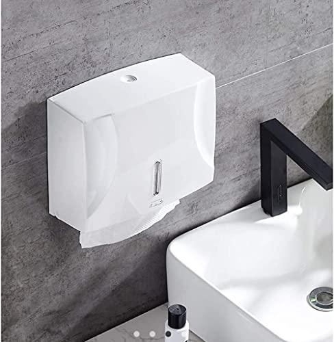 HYffUUOP HYffUUOP Tissue Dispenser Paper Towel Dispenser Wall-Mounted Free Punching Hand Towel Dispenser Commercial Papetowel Holders Waterproof Easy to Use