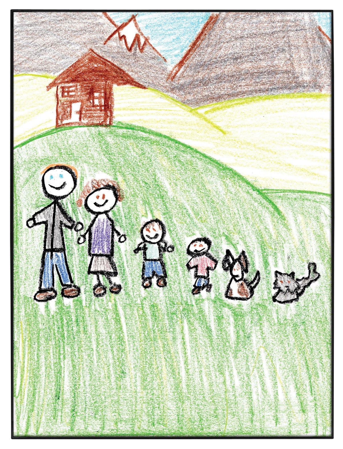 MCS MCS Format Frame, 9 x 12 in, Black