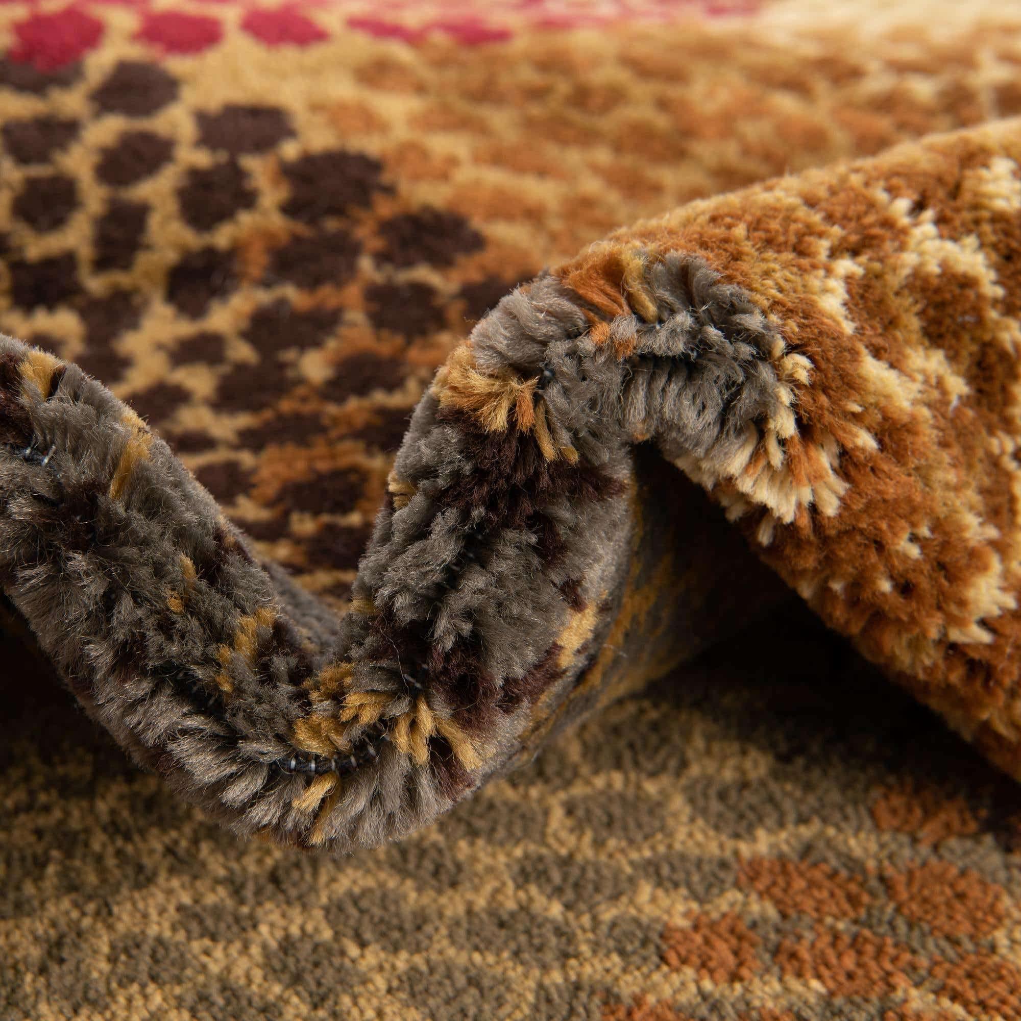 Rugs.com Rugs.com Cafe Collection Rug 7' x 10' Beige Medium Rug Perfect for Bedrooms, Dining Rooms, Living Rooms