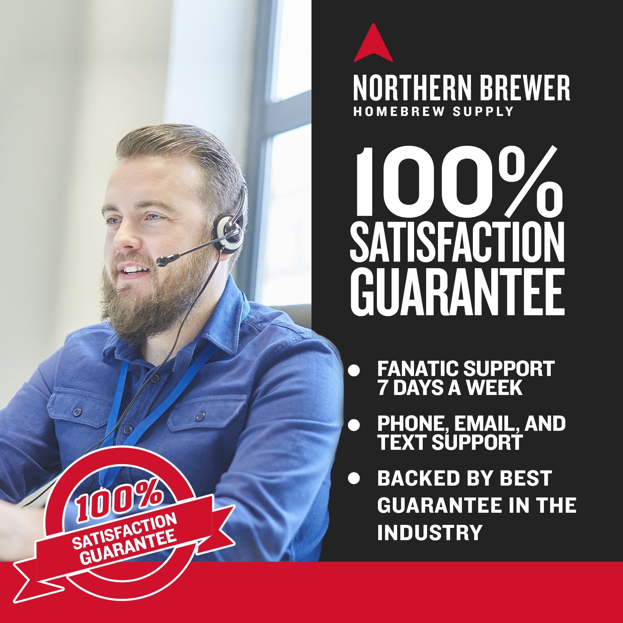 Northern Brewer Northern Brewer - MegaPot Stainless Steel Brew Kettle with Volume Markings (8 Gallon/32 Quart Plain)