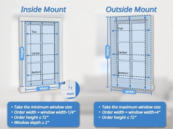 UGOODS Solar Powered Rechargeable Motorized BlindsFree Solar Panel 100% Blackout Cellular Shades with Remote, Cordless Automatic Electric Blinds, 39" Wx64 H, White