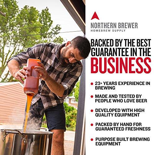 Northern Brewer Northern Brewer - MegaPot Stainless Steel Brew Kettle with Volume Markings (8 Gallon w/Valve)