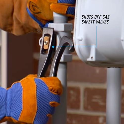 Channellock Channellock 87 9-Inch First Responder Rescue Tool | Designed for Firefighters & EMTs | Compact Cable Cutters Forged from Alloy Steel - Easily Shears Through Cables and Soft Metal | Ideal for Prying Open Windows and Doors | Auto Rescue