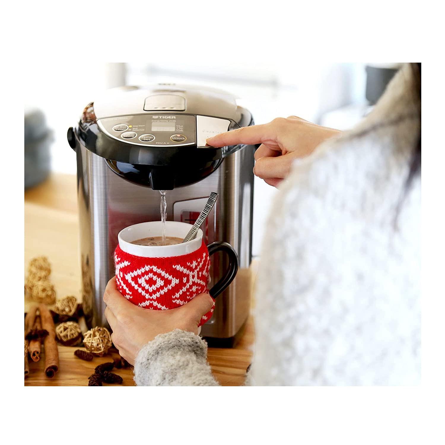 Tiger Tiger PDU-A30U-K Electric Water Boiler and Warmer, Stainless Black, 3.0-Liter