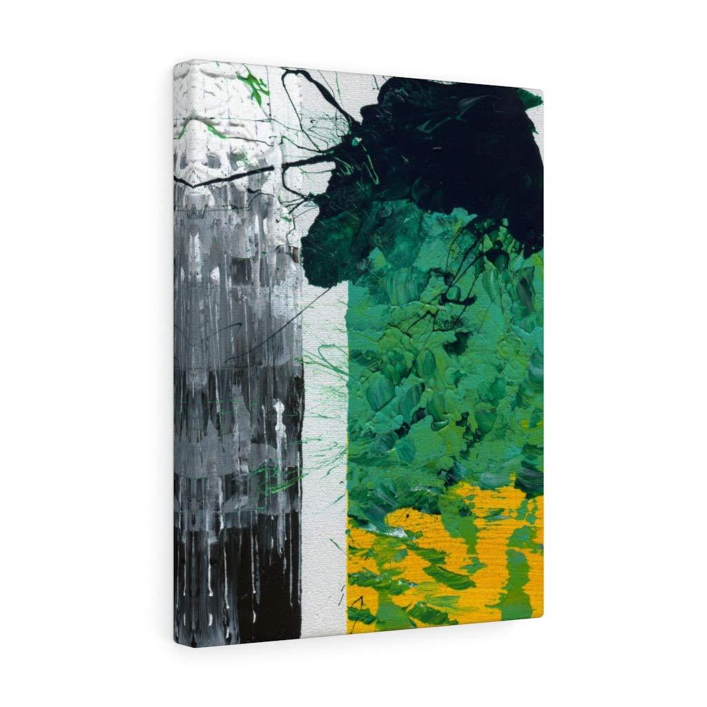 Zellerhaus Art Zellerhaus Abstract Wall Art, Gallery Wrap Canvas Print - Title: Day 001 - Ready to Hang, Bedroom Kitchen Interior Design