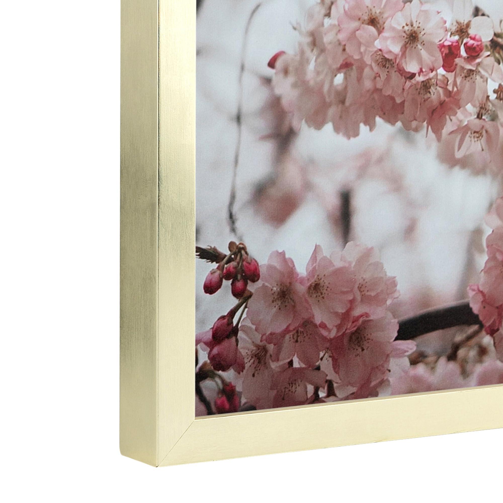 ArtToFrames ArtToFrames 8x12 Inch Green Picture Frame, This 0.81 Inch Custom Wood Poster Frame is Olive - Comes with Foam Backing 3/16 inch and Regular Glass (FBPLE100927-8x12)