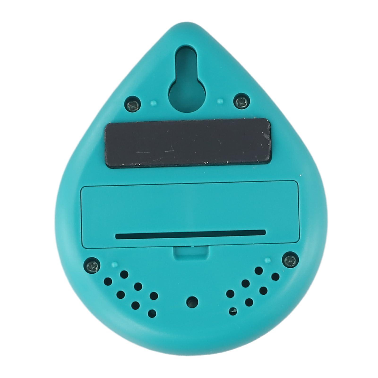 Drhomeam Kitchen Timer With Alarm Suction Cup Green Countdown Shower Timer Waterproof Digital Visual Large LCD Screen Display Loud Alarm For Cooking, Shower, Bathroom(green)