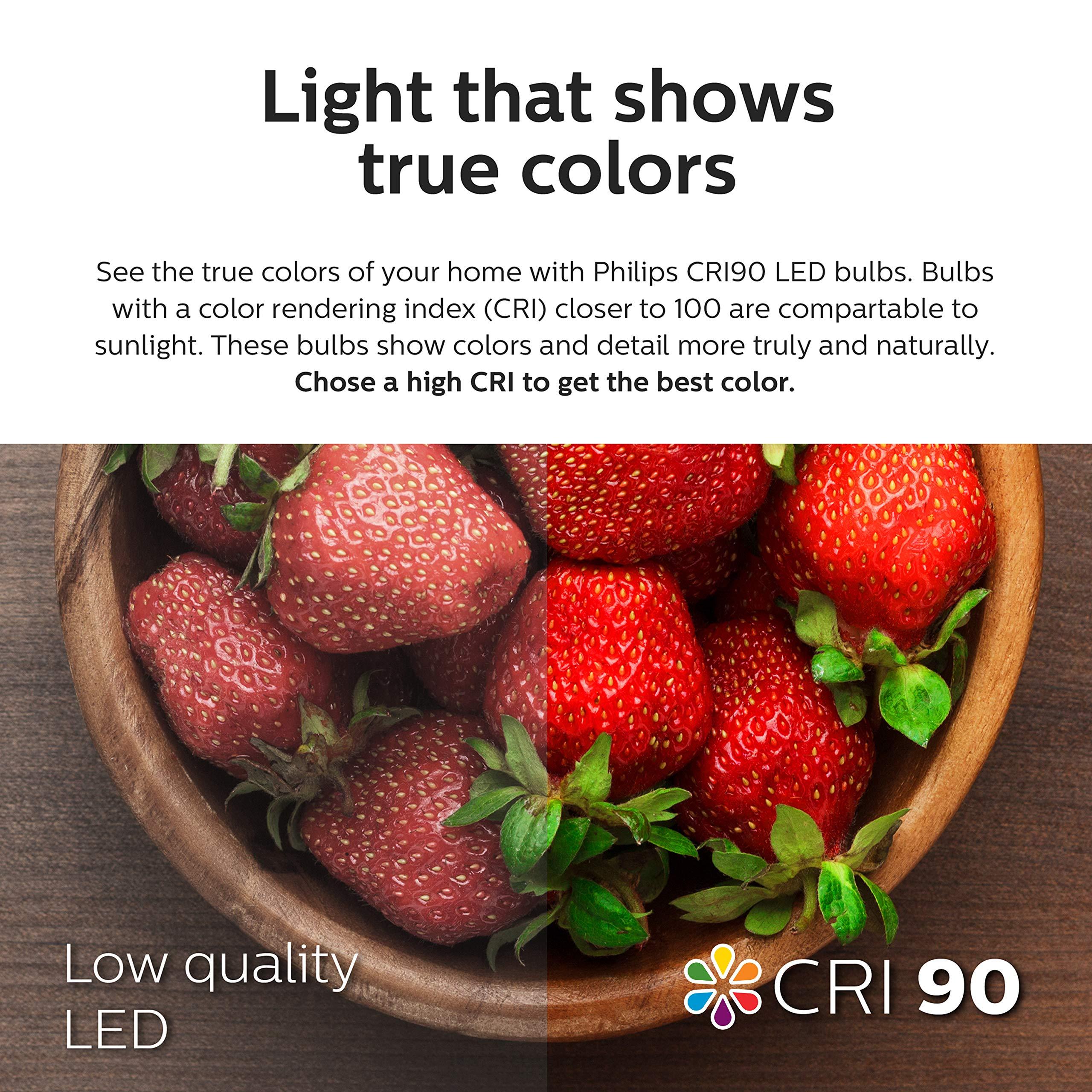 Philips LED Philips LED Flicker-Free Frosted Dimmable A19 Light Bulb - EyeComfort Technology - 800 Lumen - Daylight (5000K) - 8.8W=60W - E26 Base - Ultra Definition Old Version - Indoor - 16-Pack