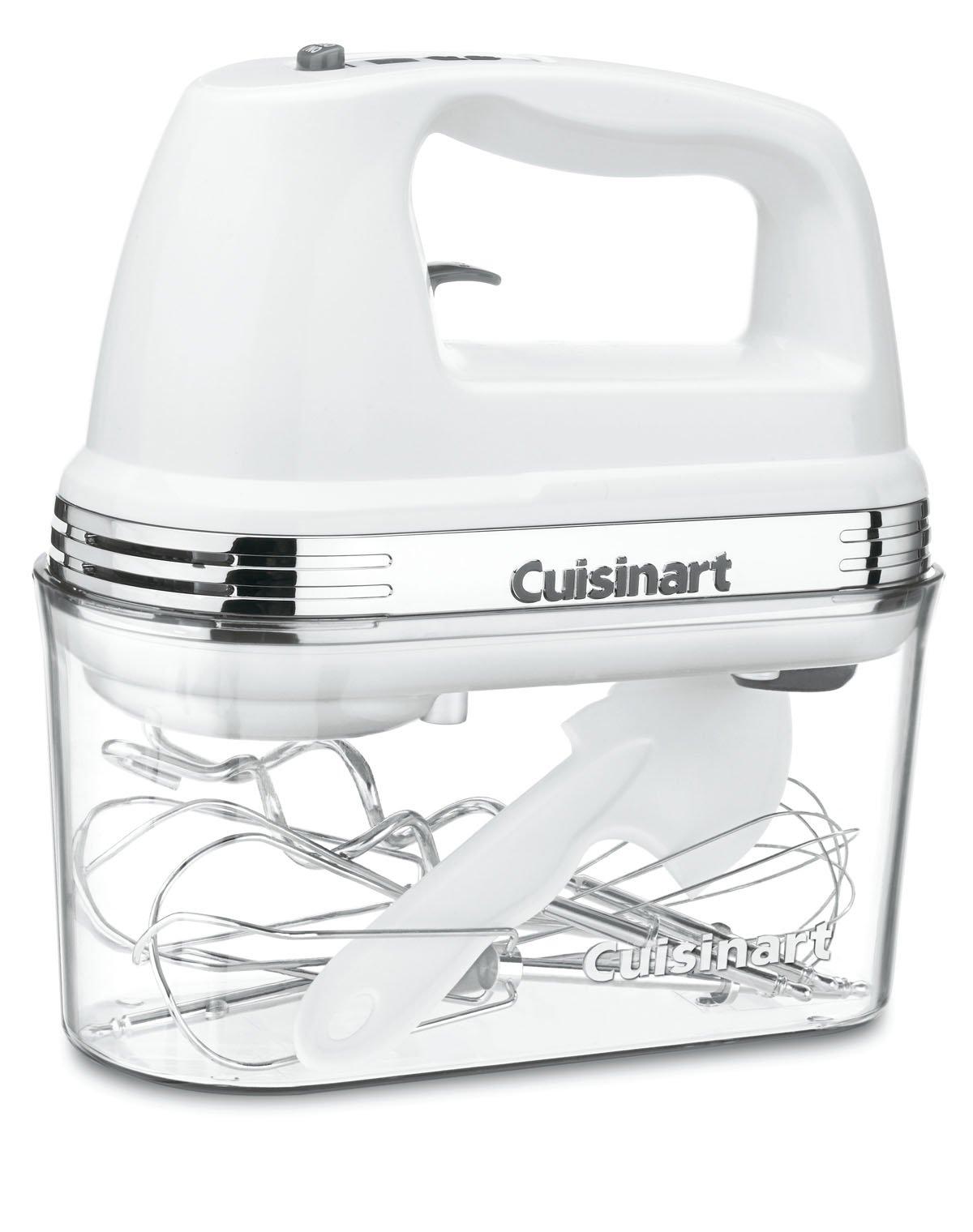 Cuisinart Cuisinart HM-90S Power Advantage Plus 9-Speed Handheld Mixer with Storage Case, White