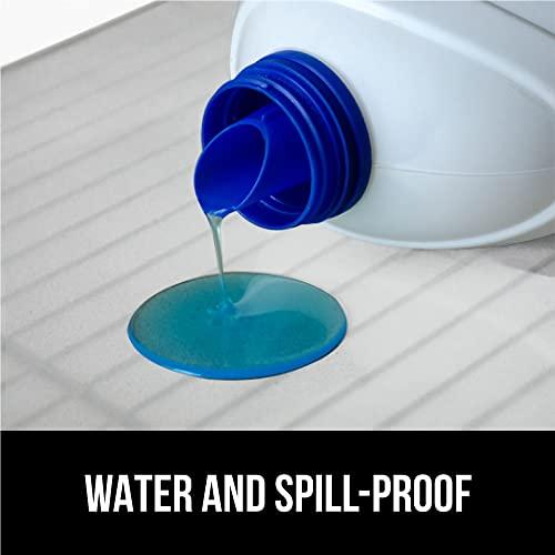 Gorilla Grip Gorilla Grip ShelfGuard Wire Shelf Liner Compatible with Amazon Basics Shelving Unit, Set of 5 Waterproof Liners for Organizing Metal Rack Shelves, Kitchen Cabinets, Cupboard, Pantry, 18x36 Clear