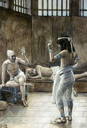 ArtExpert Joseph Interprets The Dreams Whilst In Prison by James Tissot -