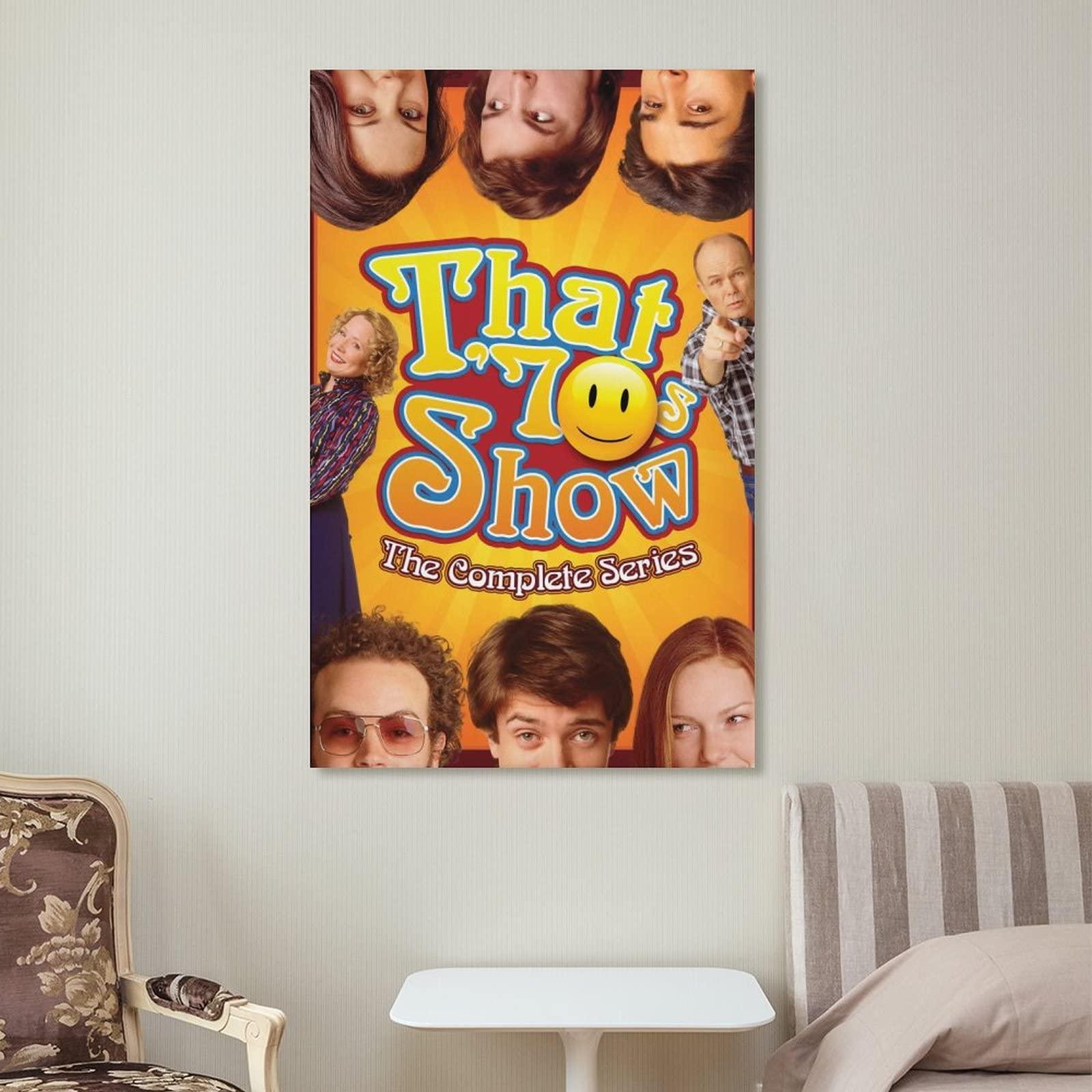 BEBUSH That \'70s Show Movie Poster Room Aesthetic Poster Movie 70s Show Art Prints Wall Decor (11) Canvas Painting Posters and Prints Wall Art Pictures for Living Room Bedroom Decor 20x30inch(50x75cm) Unfra