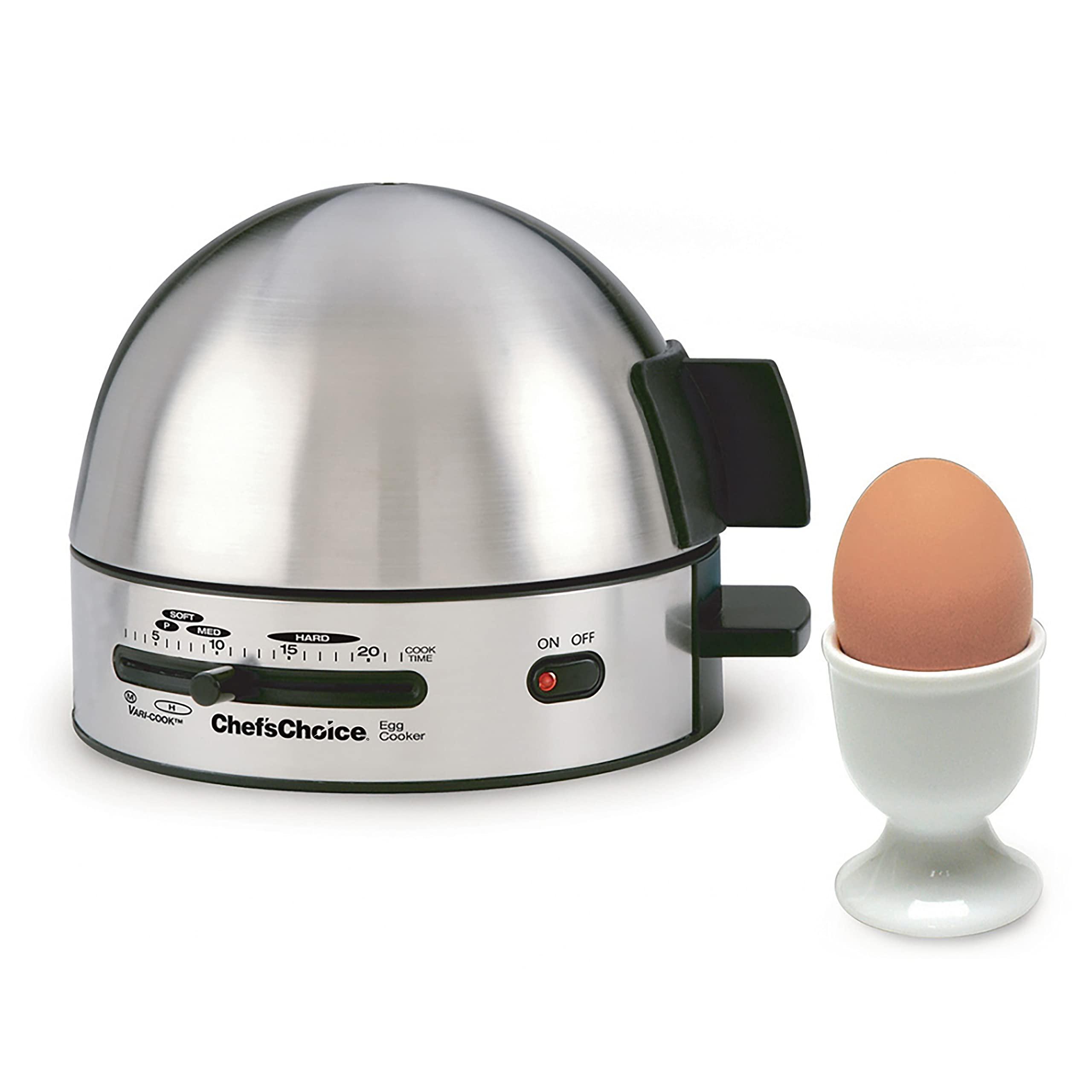 Chef’sChoice Chef\'sChoice 810 Gourmet 7-Egg Cooker with Electronic Timer, Audible Signal & Nonstick Stainless Steel Design