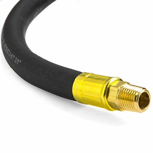 Goodyear Rubber Air Hose 3/8in. x 25ft. Black