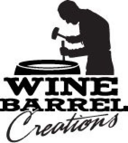 Wine Barrel Creations Inc. Under Cabinet Wine Barrel Stave Glass Rack By Wine Barrel Creations Inc.