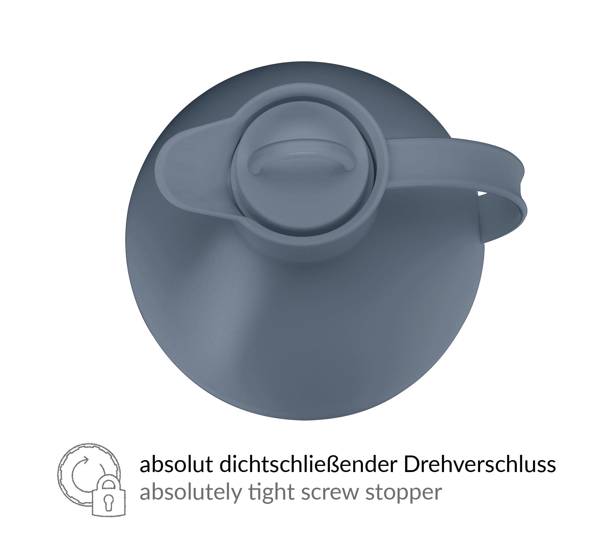 Alfi alfi Kugel Vacuum jug, Thermos Flask, 940 ml, Blue