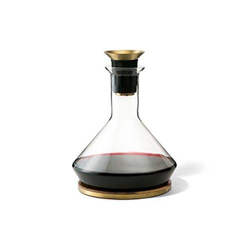 RBT RBT Decanter with Wood Coaster and Micro-Perforated Aerator