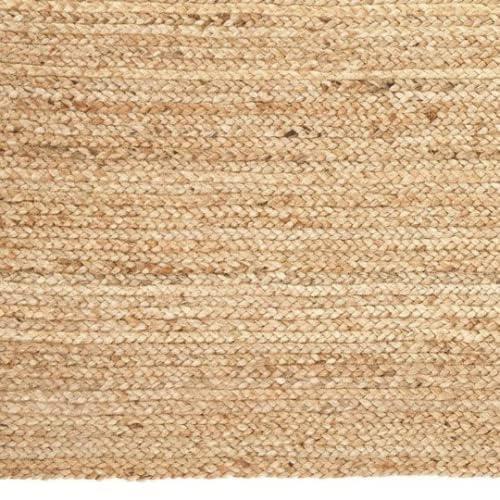 LOOM ART-HANDMADE RUGS Natural Jute Area Rugs Braided Rug Bohmian Rug Jute Runner sisal Rug Natural Fiber Rug Large Area Rug (5x9)