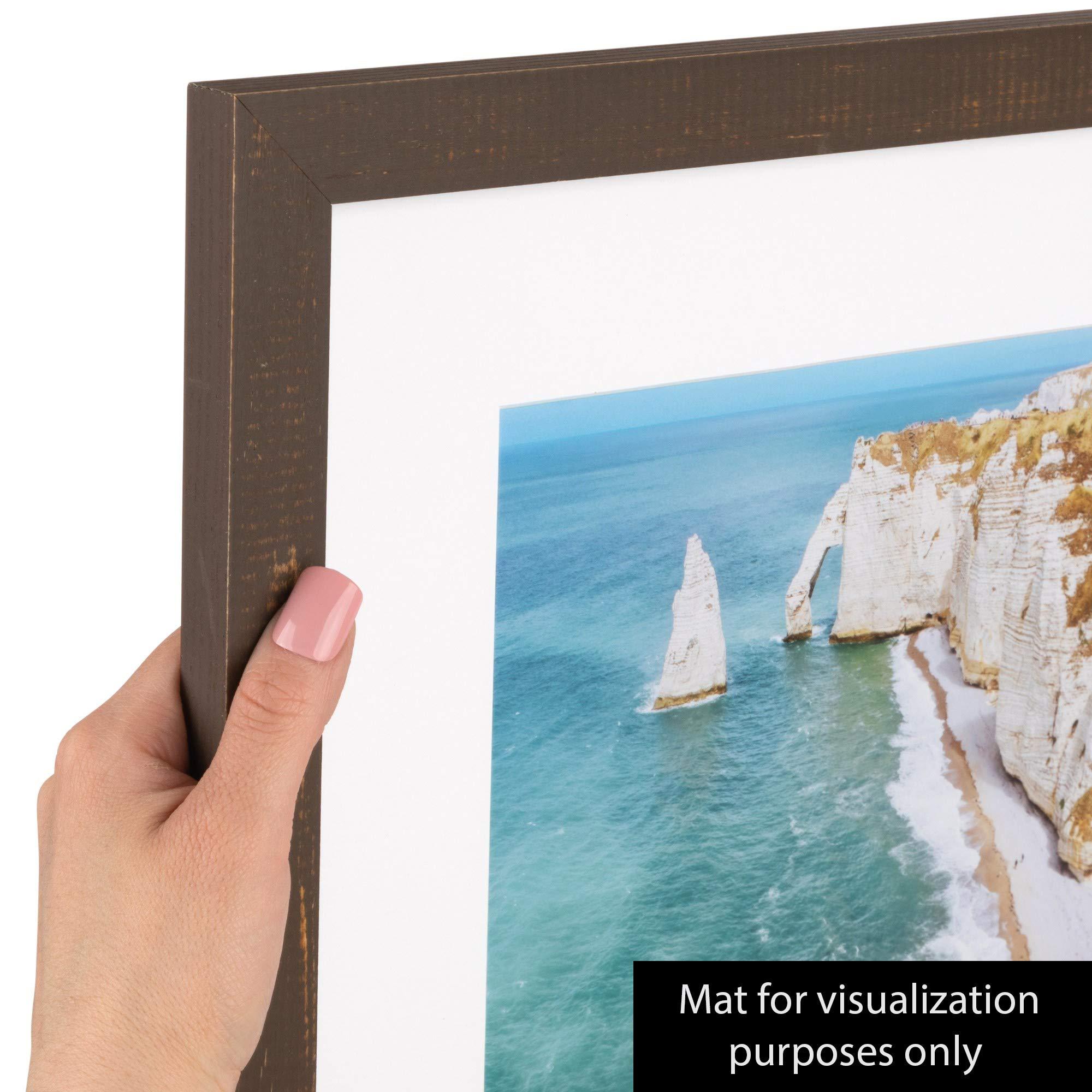 HAUS AND HUES HAUS AND HUES 24x36 Gold Picture Frames - Set of 4 24 by 36 Poster Frames, Large Picture Frames 24x36, 24x36 Poster Frames, Movie Poster Frame 24x36, 24x36 Gold Poster Frame (Gold Aluminum Frames)