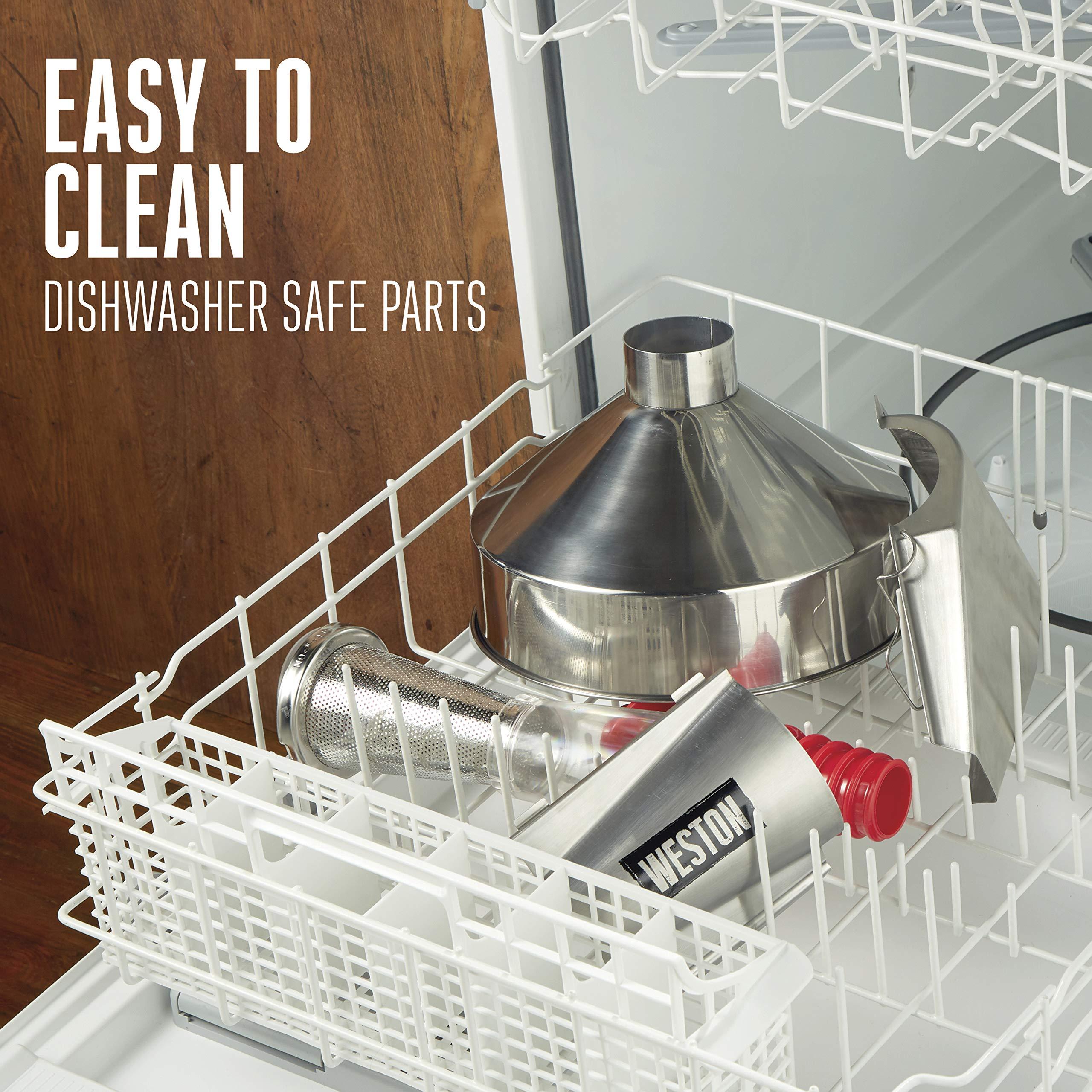 Weston Weston Metal Tomato Strainer, 1 Gallon Hopper, Stainless Steel