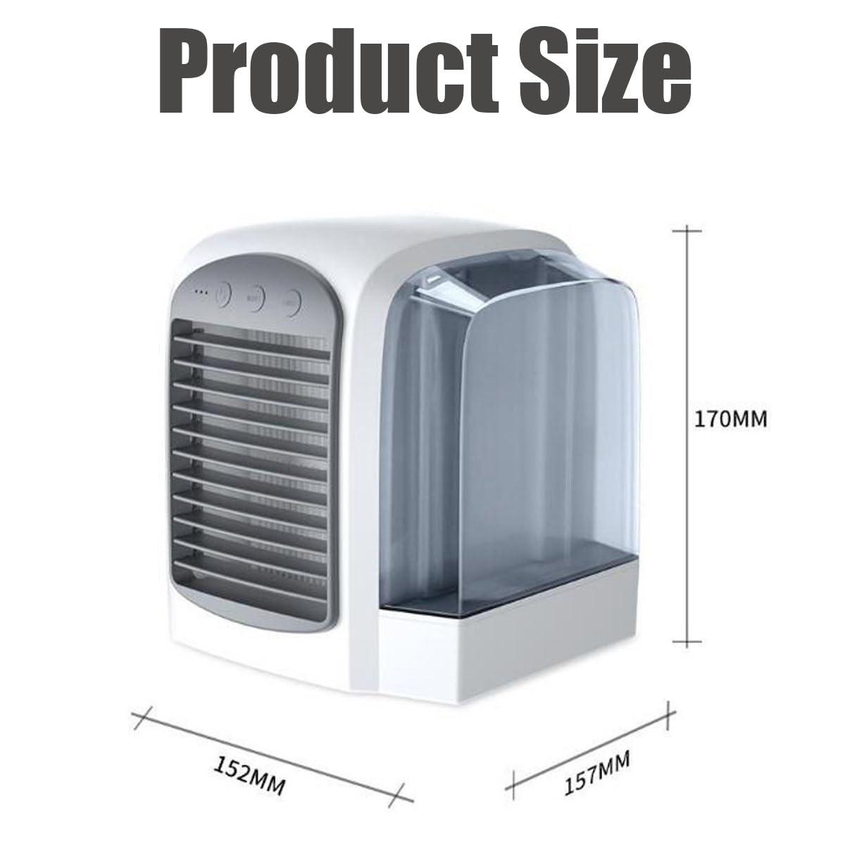 BTDGHY BTDGHY Frost Blast Pro Portable Air Chiller, Frost Blast Pro Air Conditioner, USB Rechargeable Frost Blast Pro Portable Ac, Portable Evaporative Air Cooler for Room, Bedroom, RV(Pink)