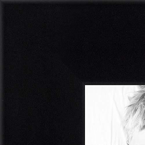 ArtToFrames ArtToFrames 24x32 inch Satin Black Wood Picture Frame, 2WOM20020-24x32