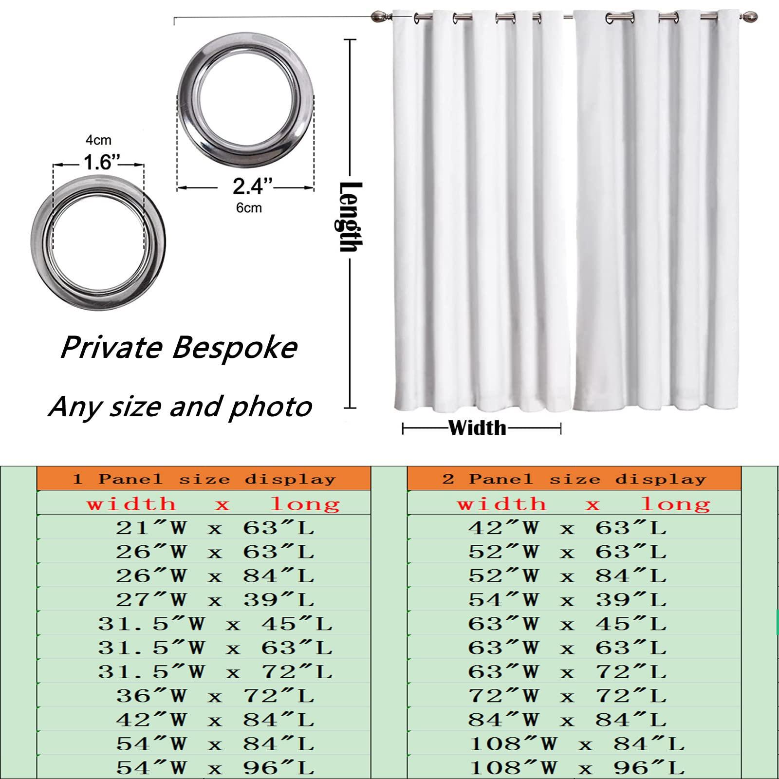 BHJKL Buffalo Plaid Elk Blackout Curtains, Rustic Red Black Window Treatment Set, 2 Panels 3D Printed Grommet Curtains for Room/Bedroom Heat Insulation Noise Reduction Drapes(63" Wx45 L)
