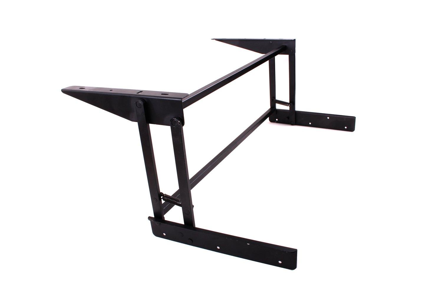 ECLV Lift up Top Large Coffee Table DIY Hardware Fitting Furniture Mechanism Hinge Spring,Black