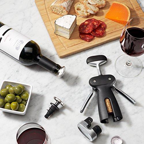 OXO OXO SteeL Winged Corkscrew with Removable Foil Cutter, INOXO.3113400ML